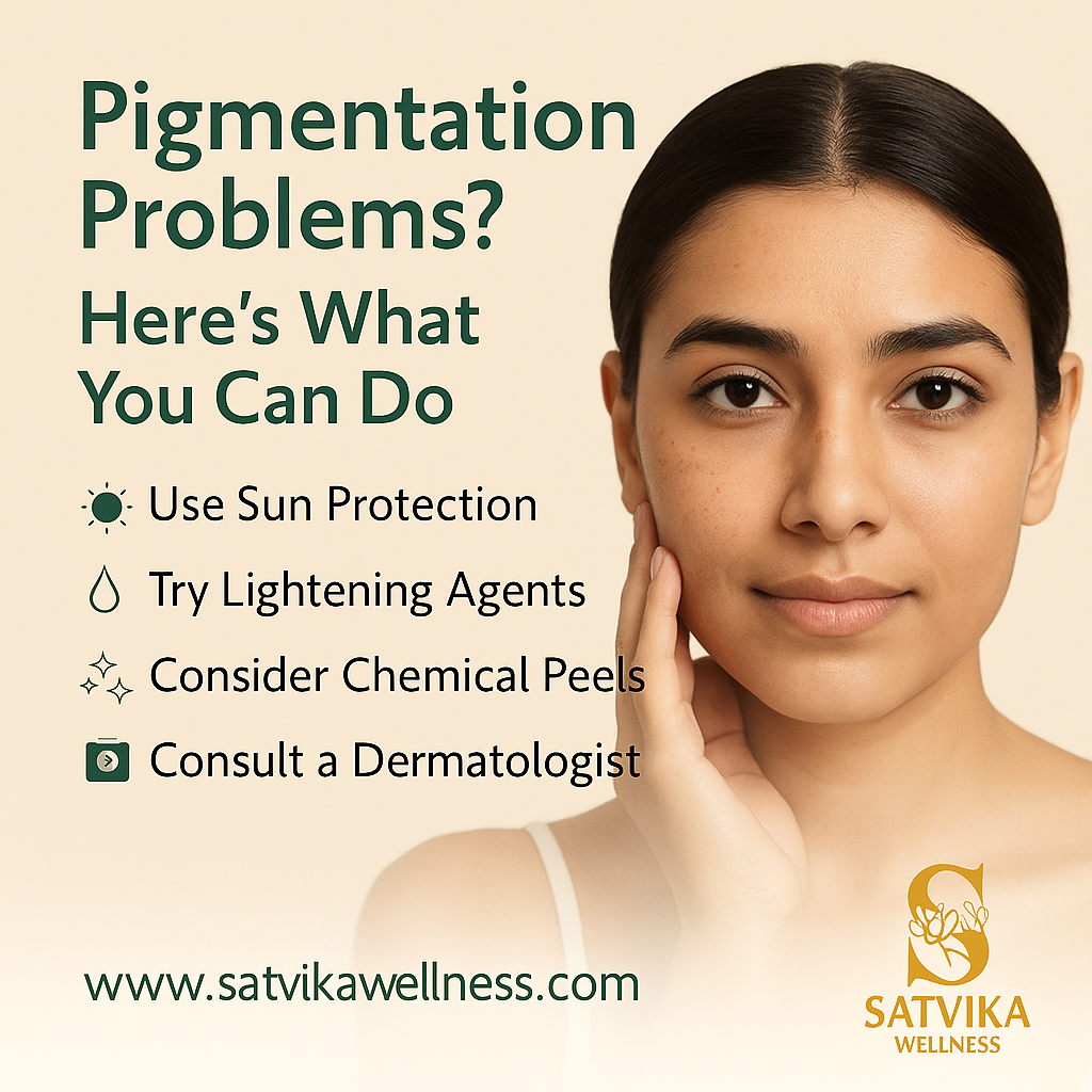 Say Goodbye to Pigmentation: Achieve Clear, Radiant Skin at Satvika Wellness