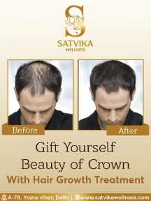 Hair loss in male solution by Satvika Wellness