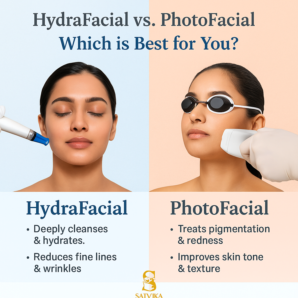 HydraFacial vs. PhotoFacial – Which Is Best for You?